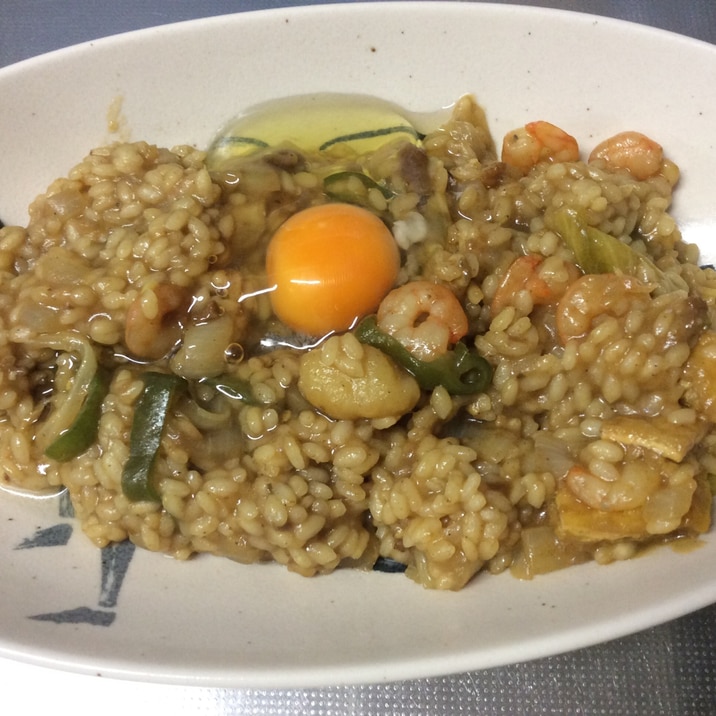 前夜の残り具無しカレーのフライパンパエリア レシピ 作り方 By あんぱん34号 楽天レシピ 前夜の残り具無しカレーのフライパンパエリア レシピ 作り方 By あんぱん34号 楽天レシピ